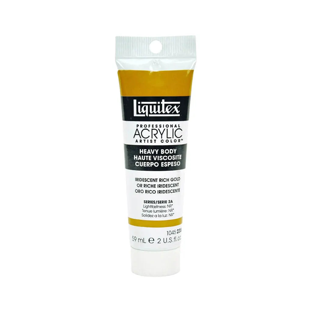 Liquitex Professional Heavy Body Acrylic 59ml (2oz) Iridescent Rich Gold S2