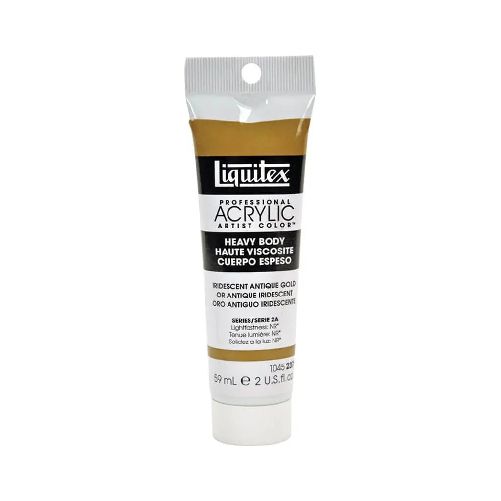 Liquitex Professional Heavy Body Acrylic 59ml (2oz) Iridescent Antique Gold S2