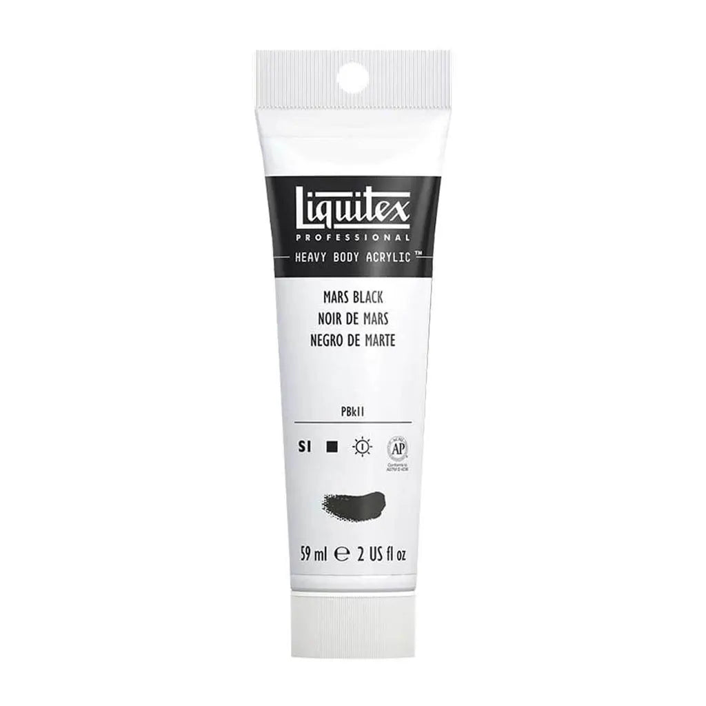 Liquitex Professional Heavy Body Acrylic 59ml (2oz) Mars Black S1