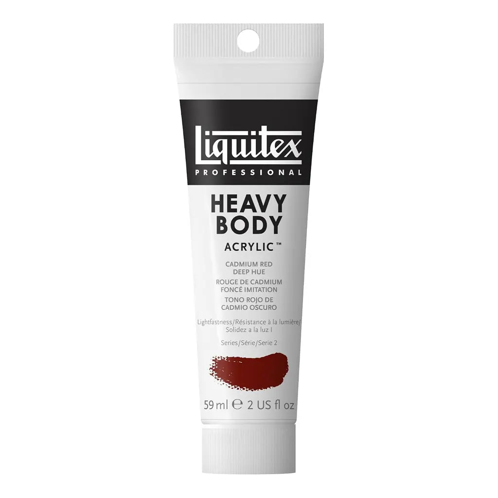 Liquitex Professional Heavy Body Acrylic 59ml (2oz) Deep Brilliant Red S2