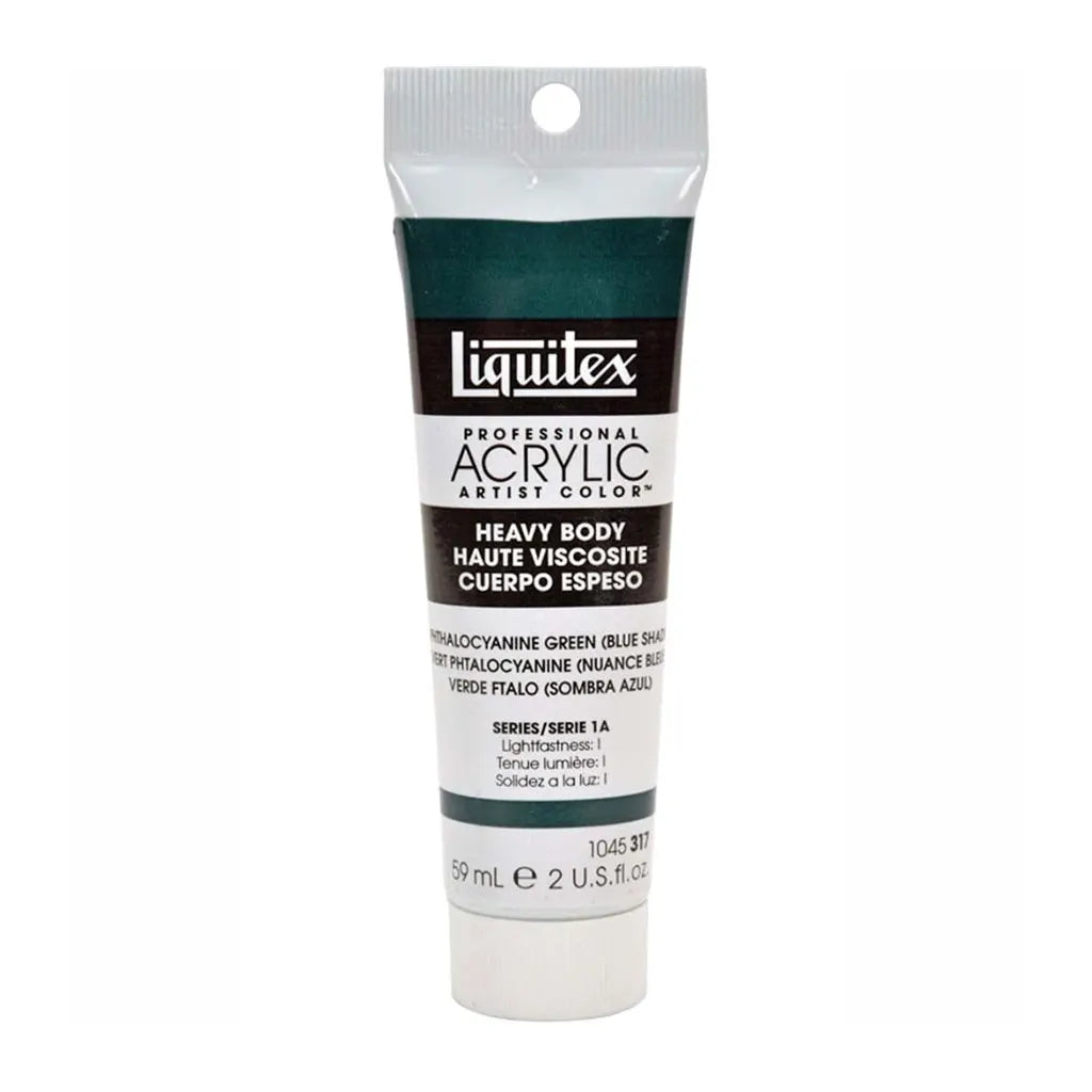 Liquitex Professional Heavy Body Acrylic 59ml (2oz) Phthalocyanine Green Blue Shadee S1