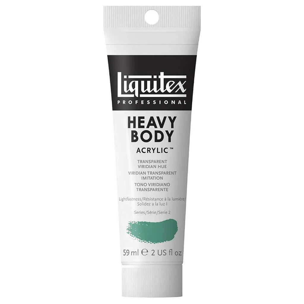Liquitex Professional Heavy Body Acrylic 59ml (2oz) Transparent Viridian Hue S2