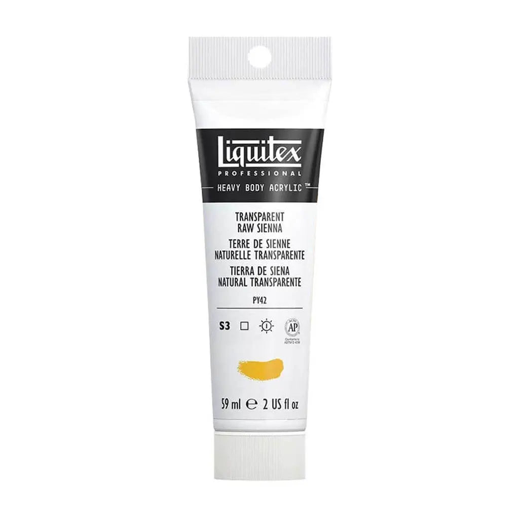 Liquitex Professional Heavy Body Acrylic 59ml (2oz) Transparent Raw Sienna S3