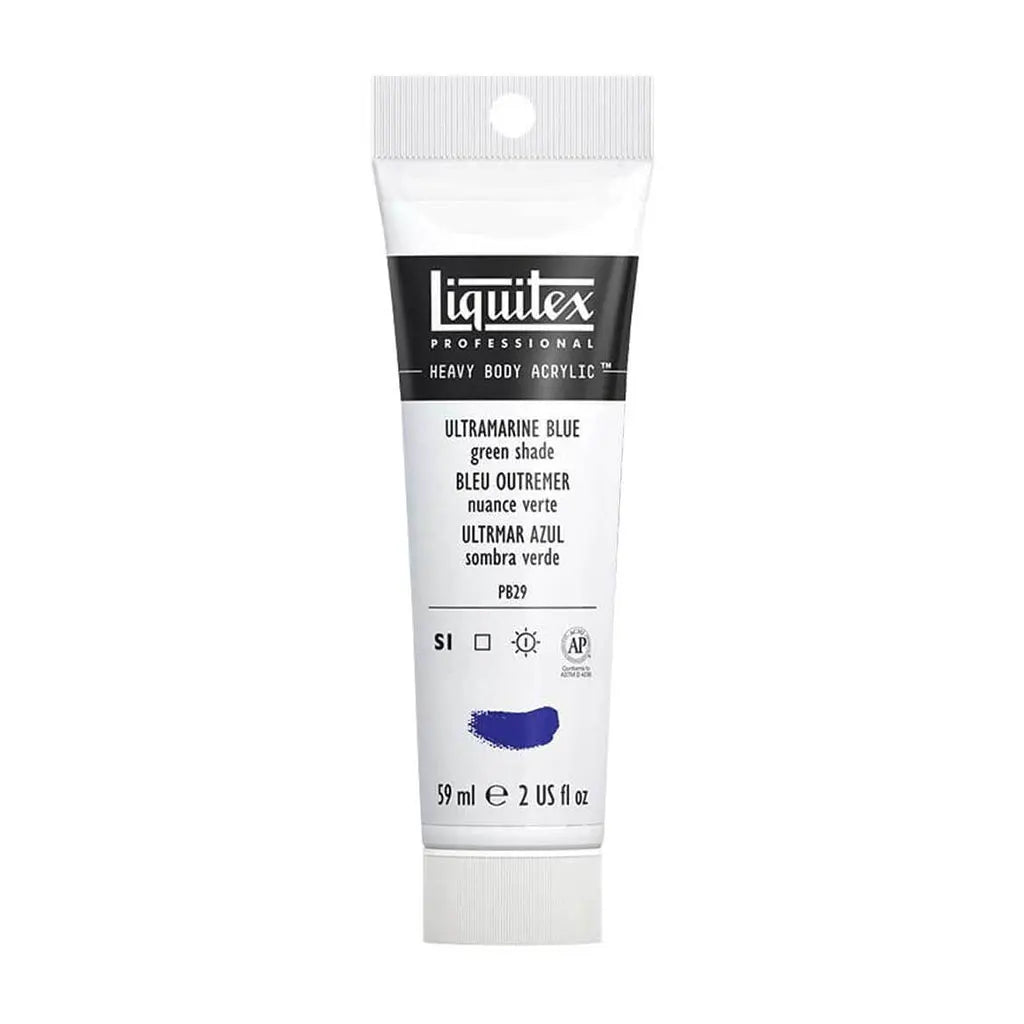 Liquitex Professional Heavy Body Acrylic 59ml (2oz) Ultramarine Blue Green Shade S1