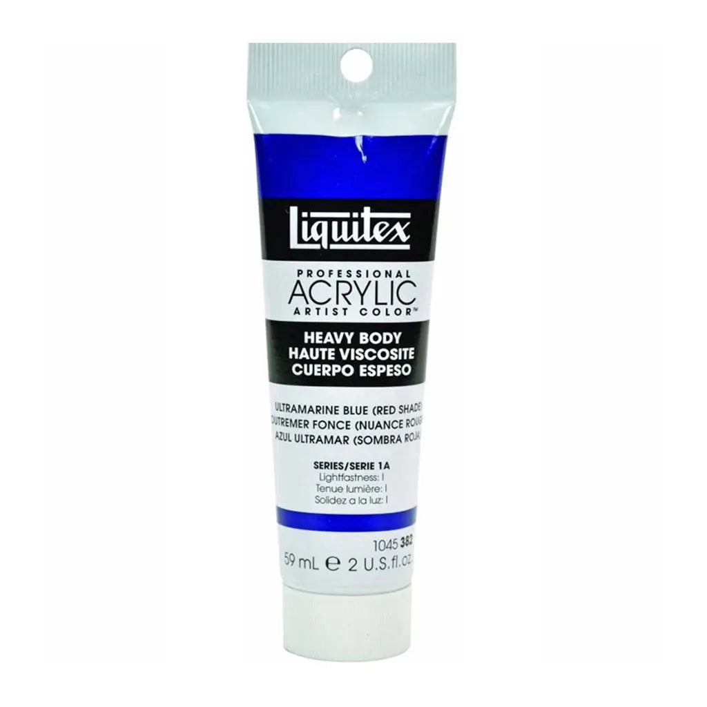 Liquitex Professional Heavy Body Acrylic 59ml (2oz) Ultramarine Blue Red Shade S1