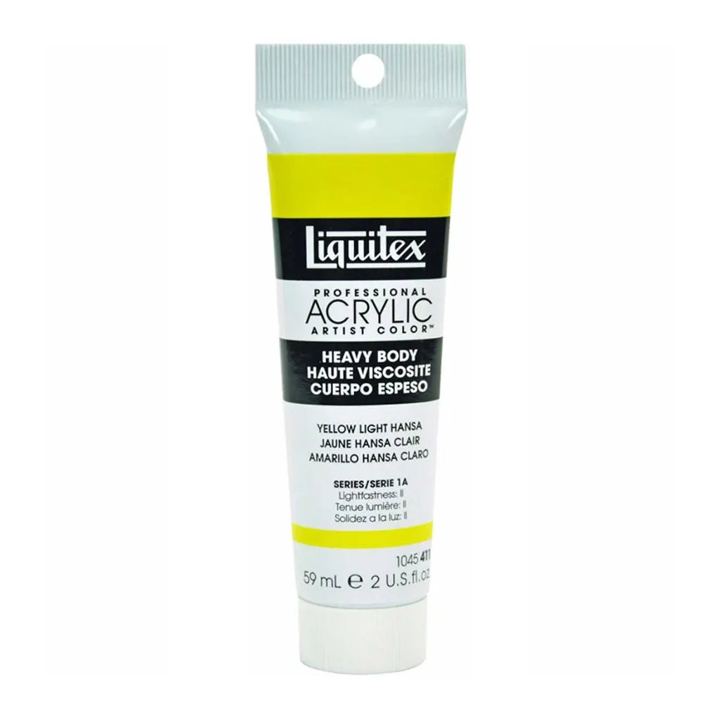Liquitex Professional Heavy Body Acrylic 59ml (2oz) Yellow Light Hansa S1