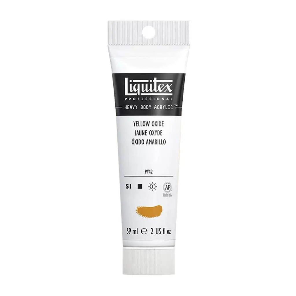 Liquitex Professional Heavy Body Acrylic 59ml (2oz) Yellow Oxide S1