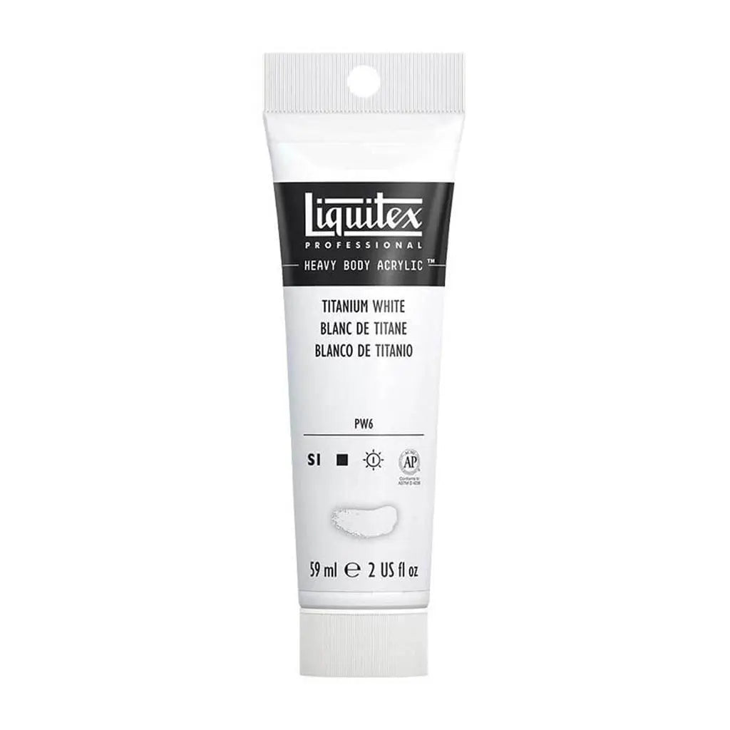 Liquitex Professional Heavy Body Acrylic 59ml (2oz) Titanium White S1