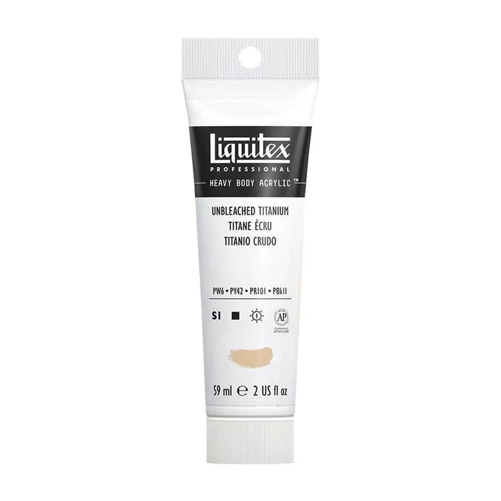Liquitex Professional Heavy Body Acrylic 59ml (2oz) Unbleached Titanium S1