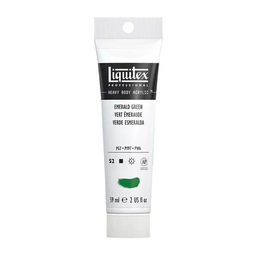 Liquitex Professional Heavy Body Acrylic 59ml (2oz) Emerald Green S2