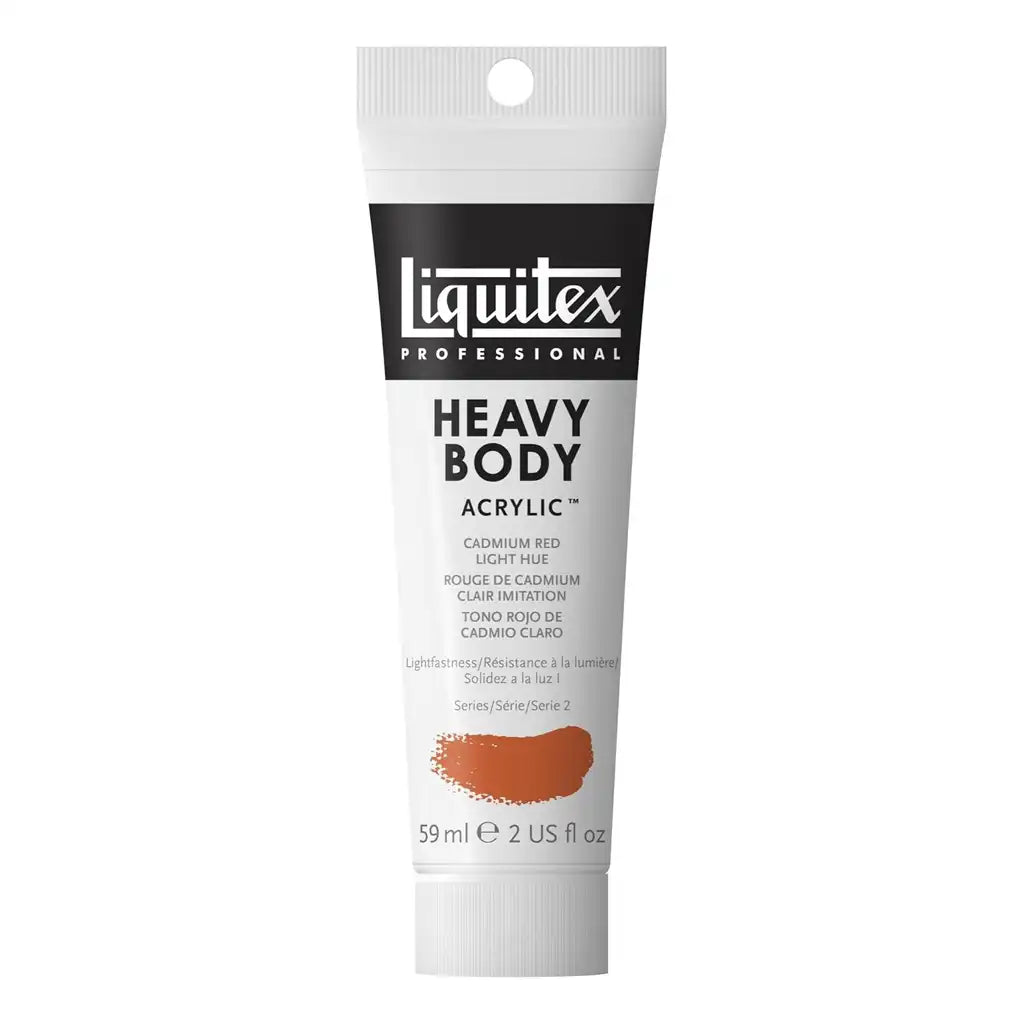 Liquitex Professional Heavy Body Acrylic 59ml (2oz) Cadmium Red Light Hue S2