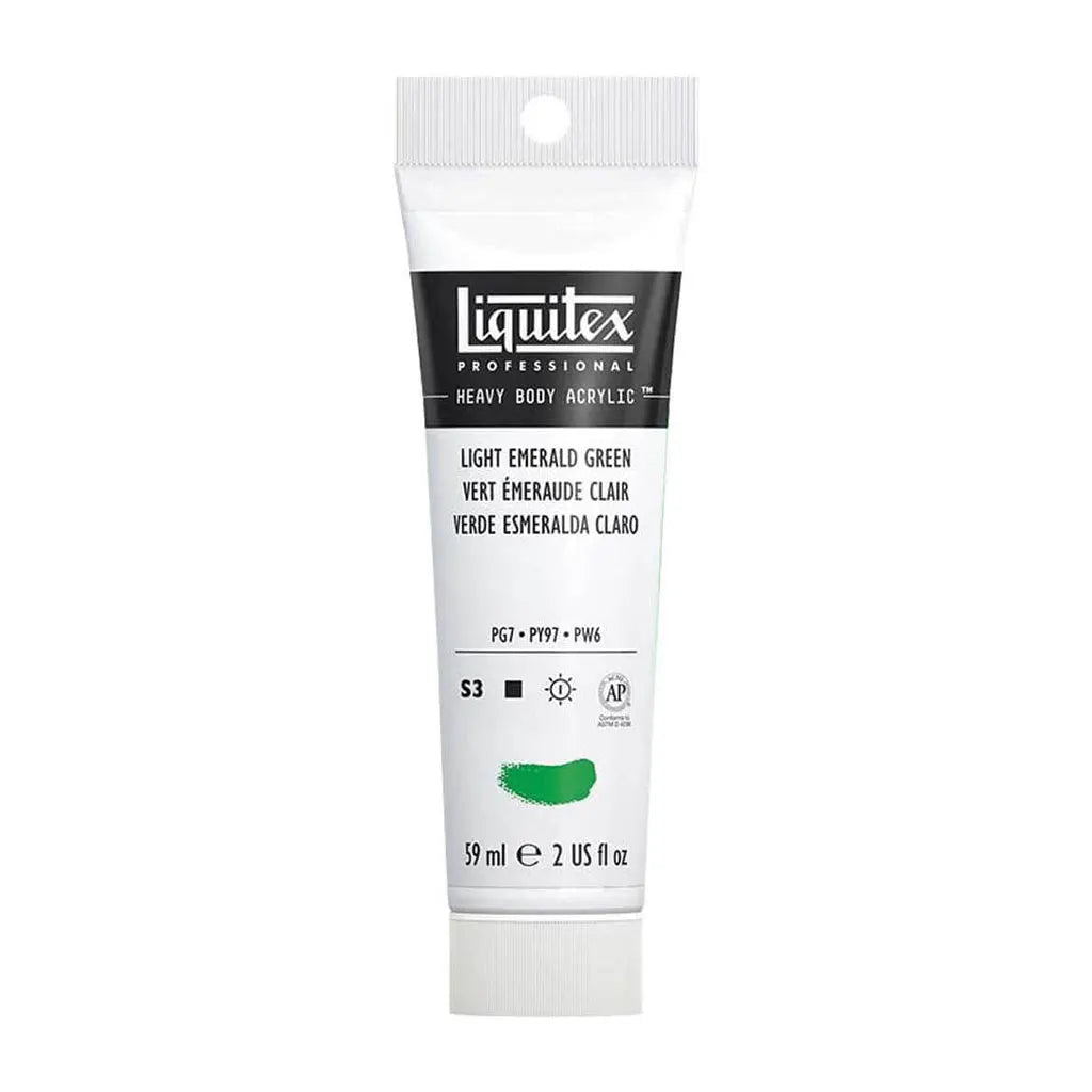 Liquitex Professional Heavy Body Acrylic 59ml (2oz) Light Emerald Green S3