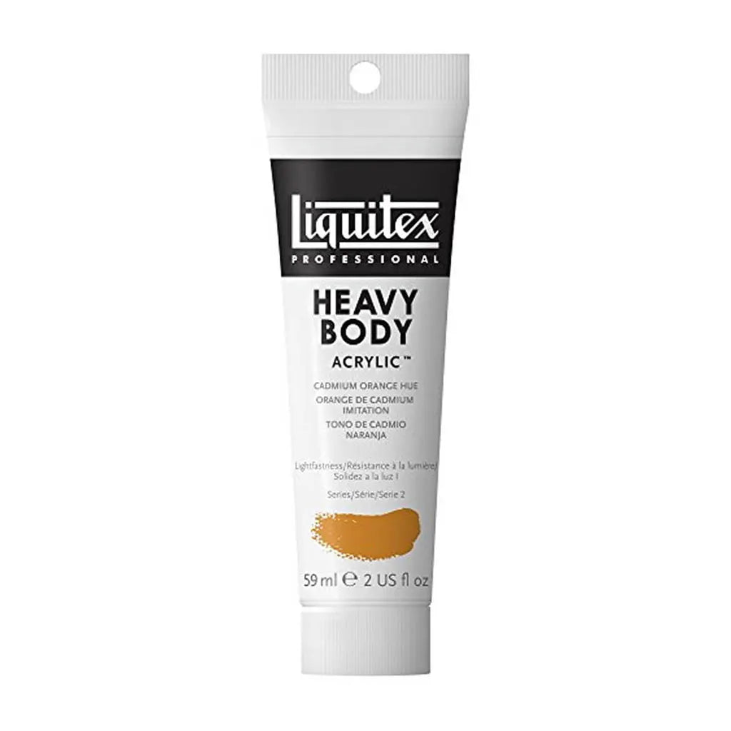 Liquitex Professional Heavy Body Acrylic 59ml (2oz) Cadmium Orange Hue S2