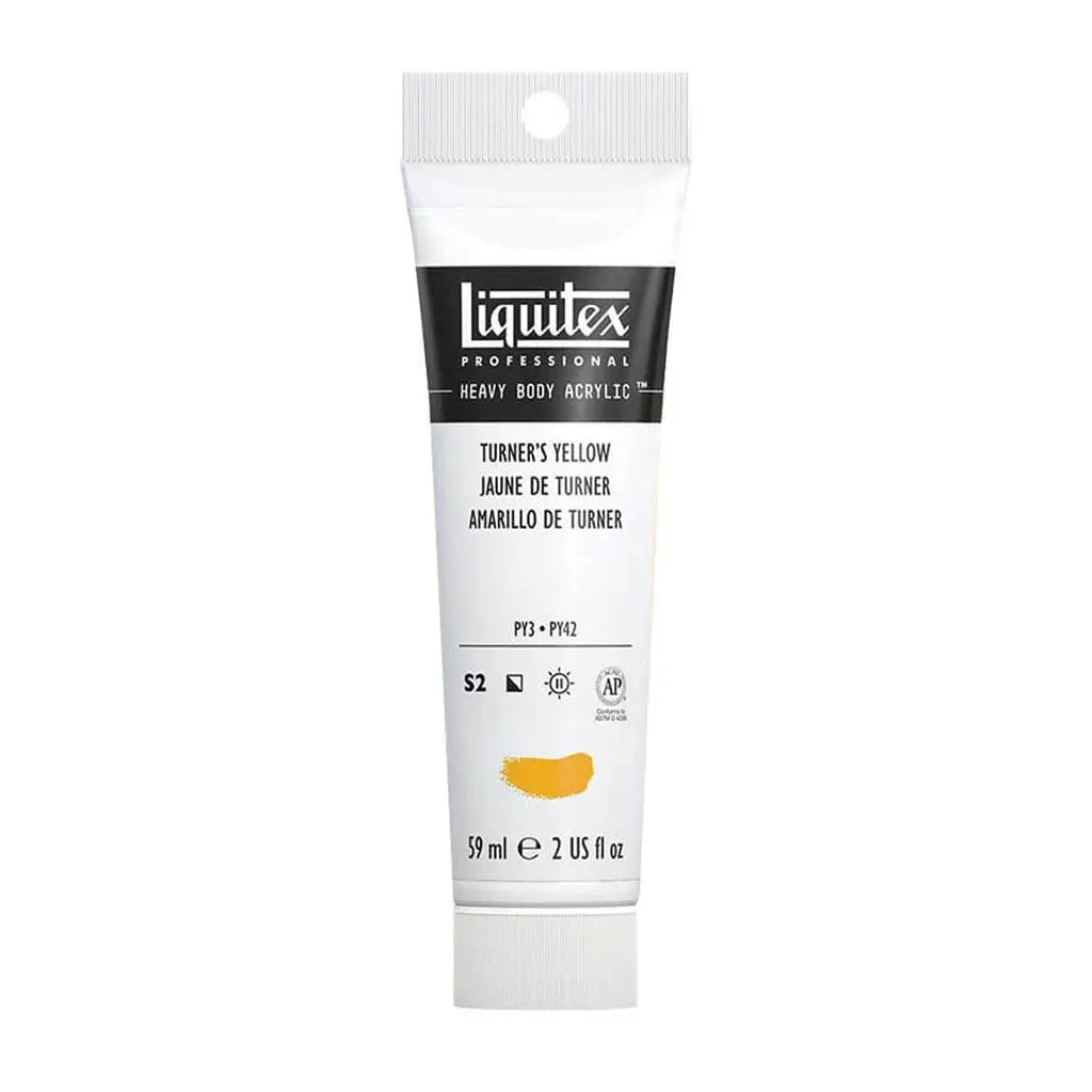 Liquitex Professional Heavy Body Acrylic 59ml (2oz) Turners Yellow S2