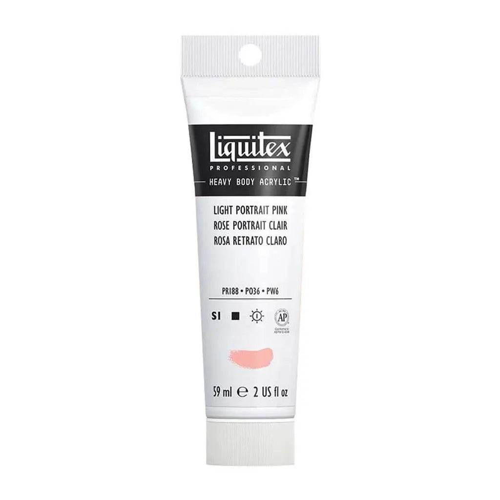 Liquitex Professional Heavy Body Acrylic 59ml (2oz) Light Portrait Pink S1