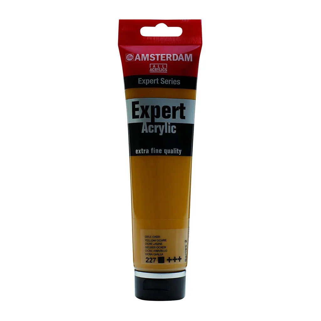 Amsterdam Expert Acrylic Paint Tube 150ml Yellow Ochre
