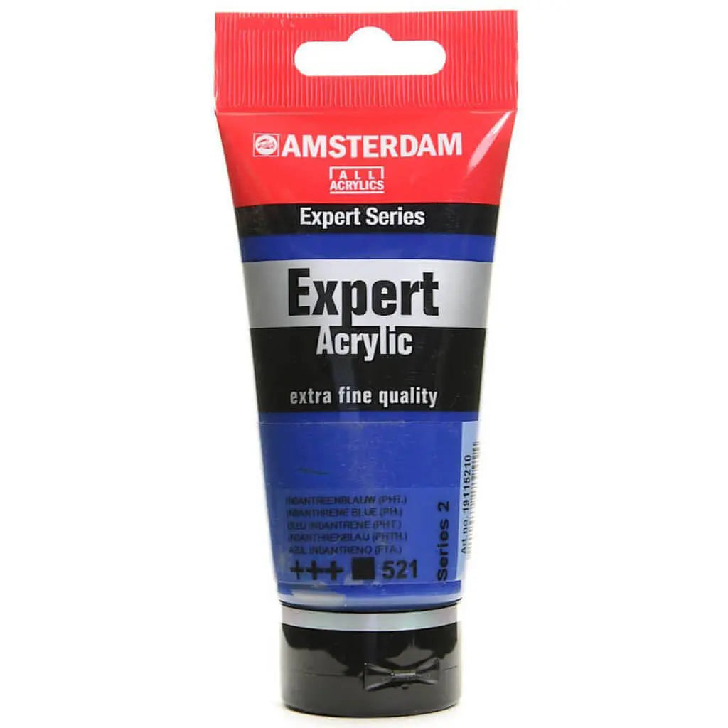 Amsterdam Expert Acrylic Paint Tube 75ml Indanthrene Blue Series 2