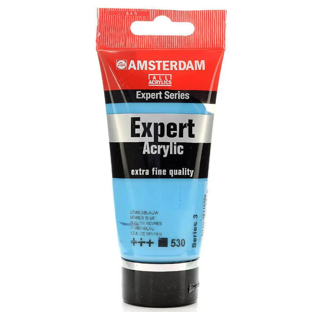 Amsterdam Expert Acrylic Paint Tube 75ml Sevres Blue Series 3