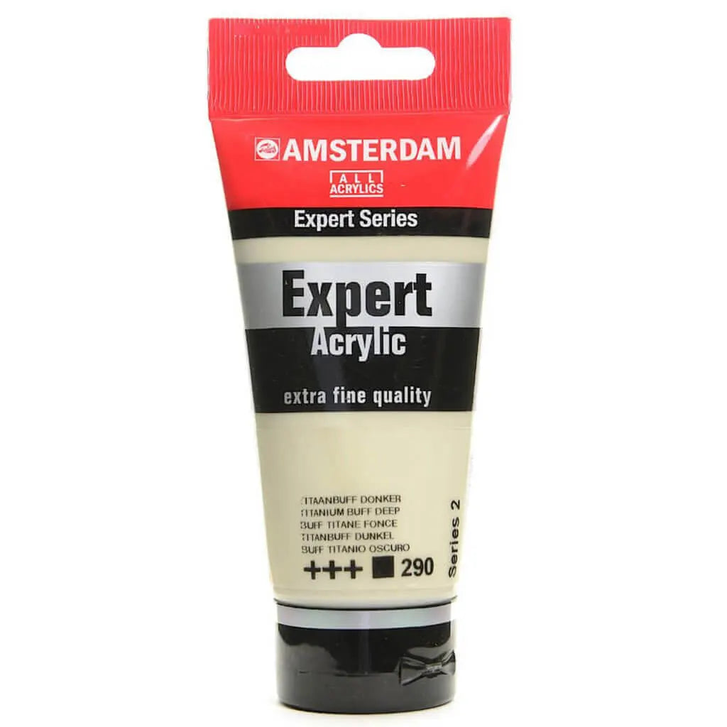 Amsterdam Expert Acrylic Paint Tube 75ml Titan Buff Deep Series 2