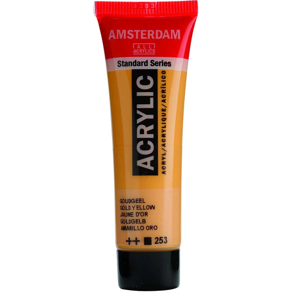 Amsterdam Standard Acrylic 20ml Gold Yellow