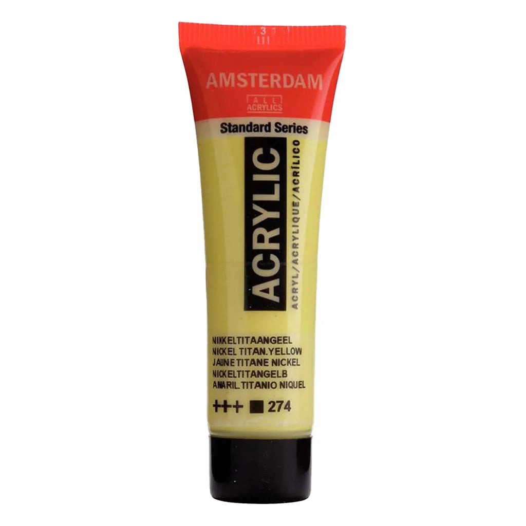 Amsterdam Standard Acrylic 20ml Nickle Titanium Yellow