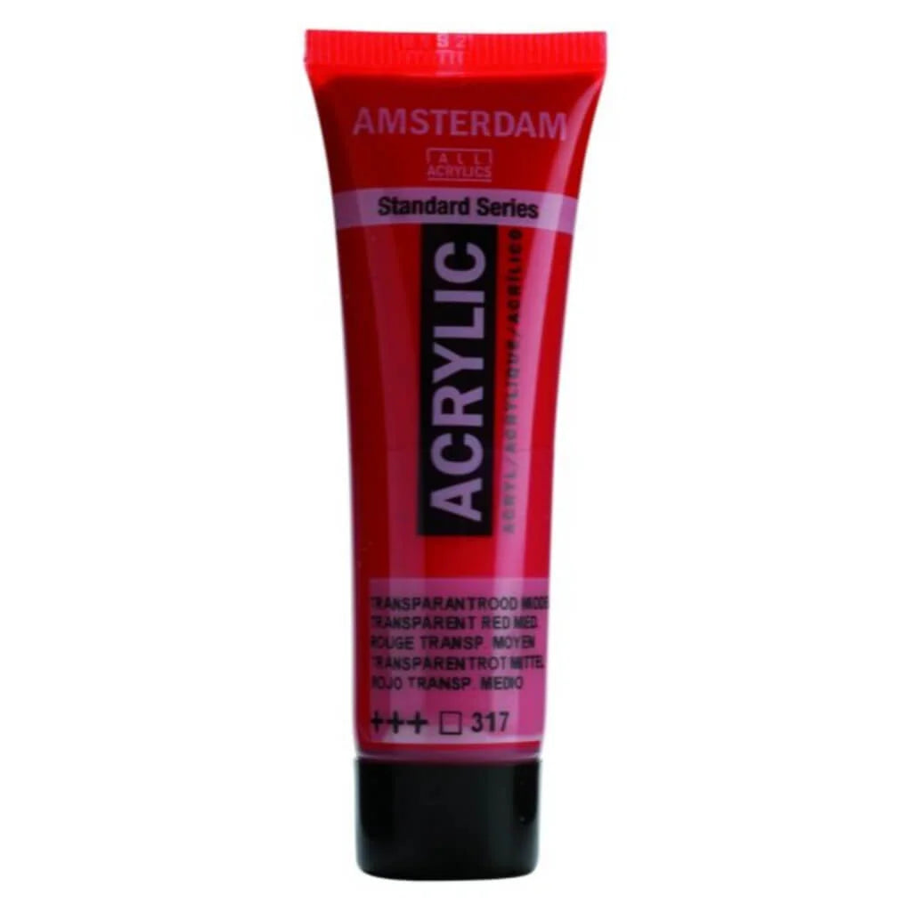 Amsterdam Standard Acrylic 20ml Transparent Red Medium