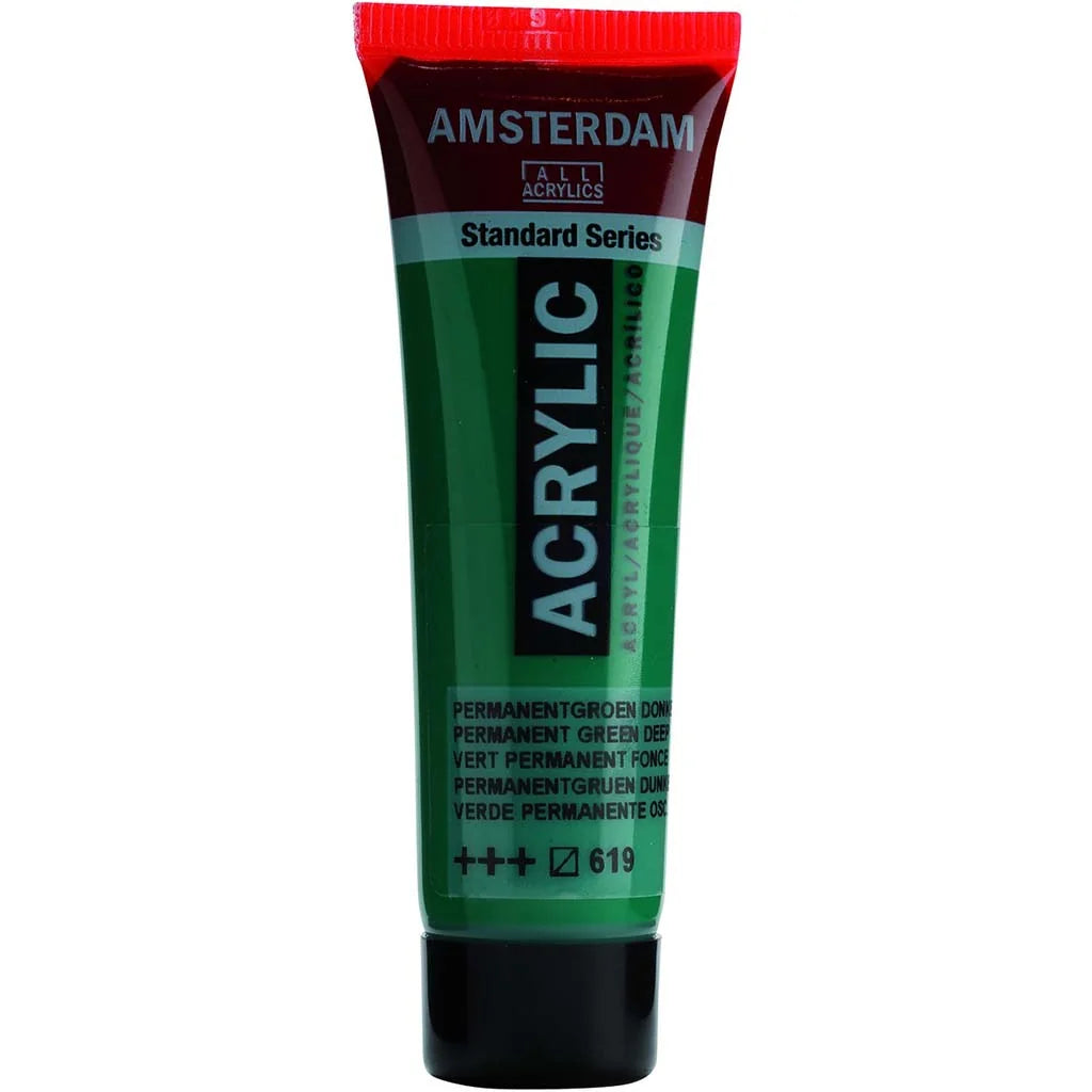 Amsterdam Standard Acrylic 20ml Permanent Green Deep