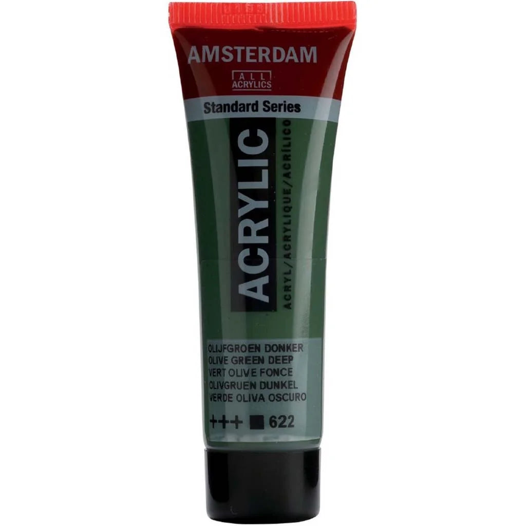 Amsterdam Standard Acrylic 20ml Olive Green Deep