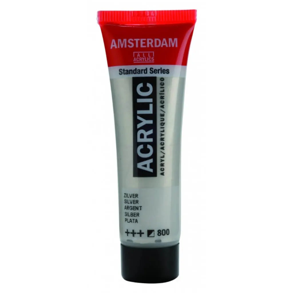 Amsterdam Standard Acrylic 20ml Metallic Silver