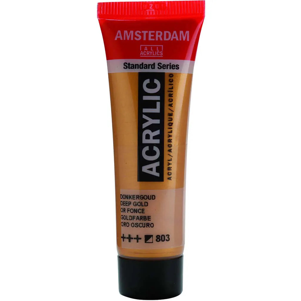 Amsterdam Standard Acrylic 20ml Metallic Deep Gold