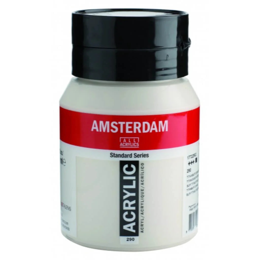 Amsterdam Standard Acrylic Paint Jar 500ml Titanium Buff Deep