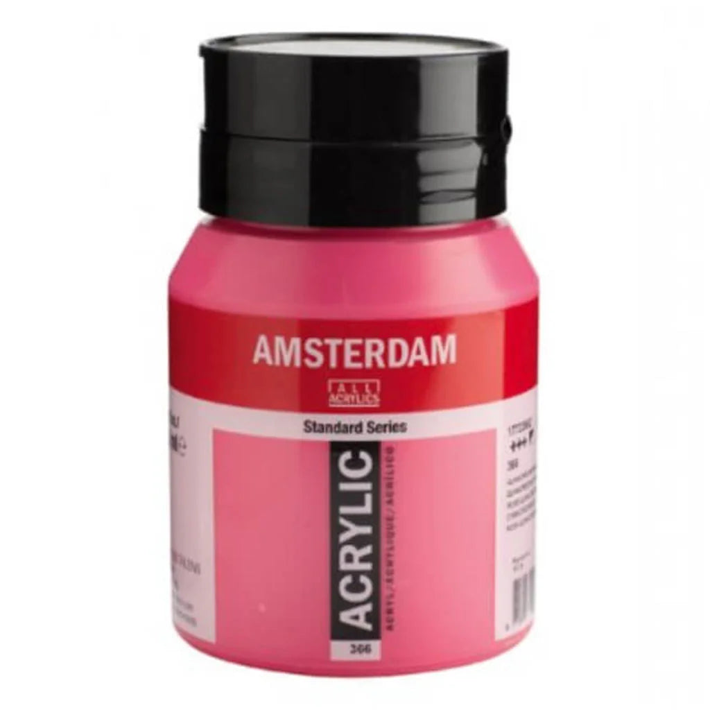 Amsterdam Standard Acrylic Paint Jar 500ml Quinacridone Rose