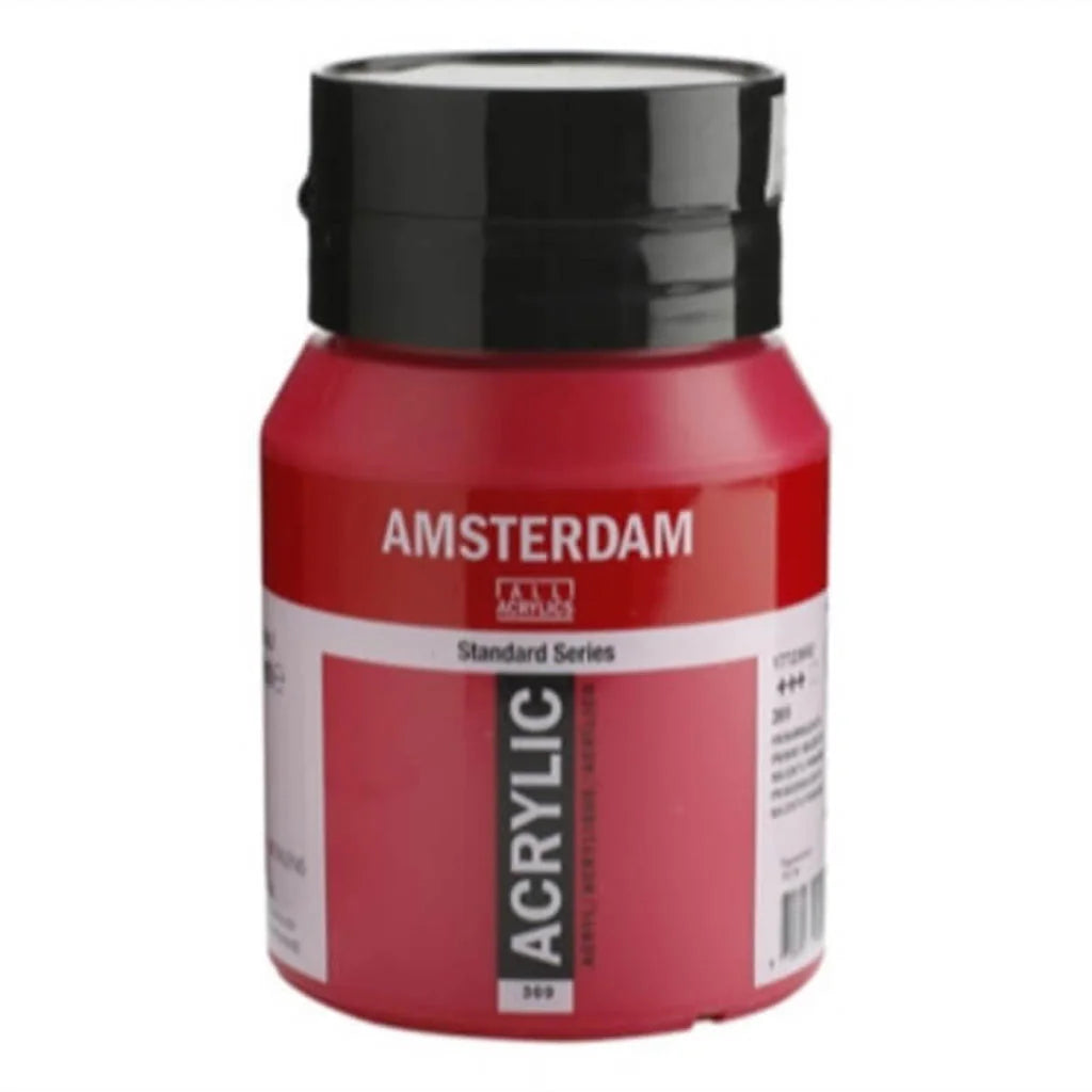Amsterdam Standard Acrylic Paint Jar 500ml Primary Magenta