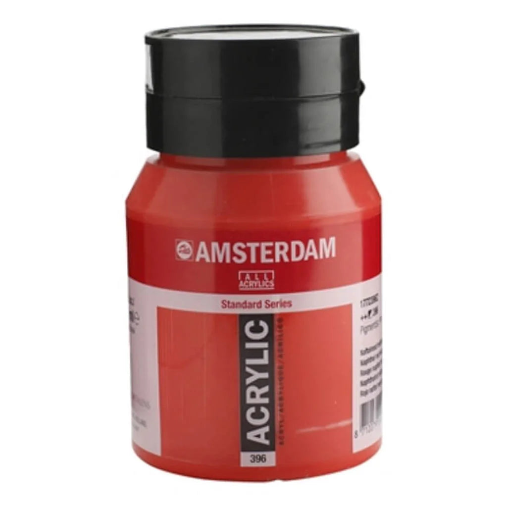 Amsterdam Standard Acrylic Paint Jar 500ml Naphthol Red Medium