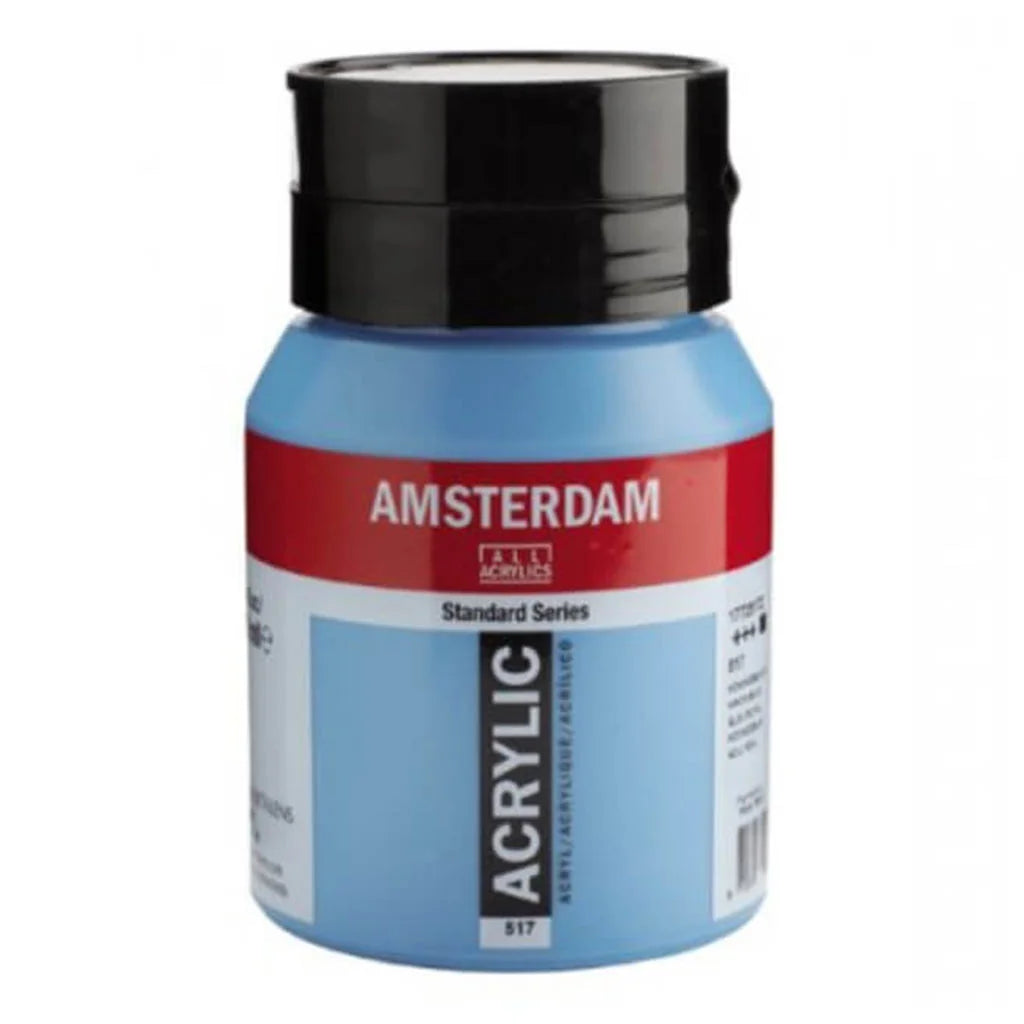 Amsterdam Standard Acrylic Paint Jar 500ml Kings Blue