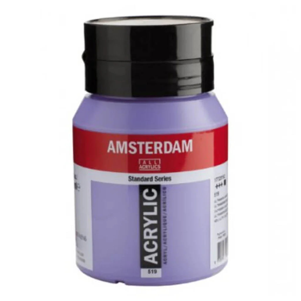 Amsterdam Standard Acrylic Paint Jar 500ml Ultramarine Violet Light