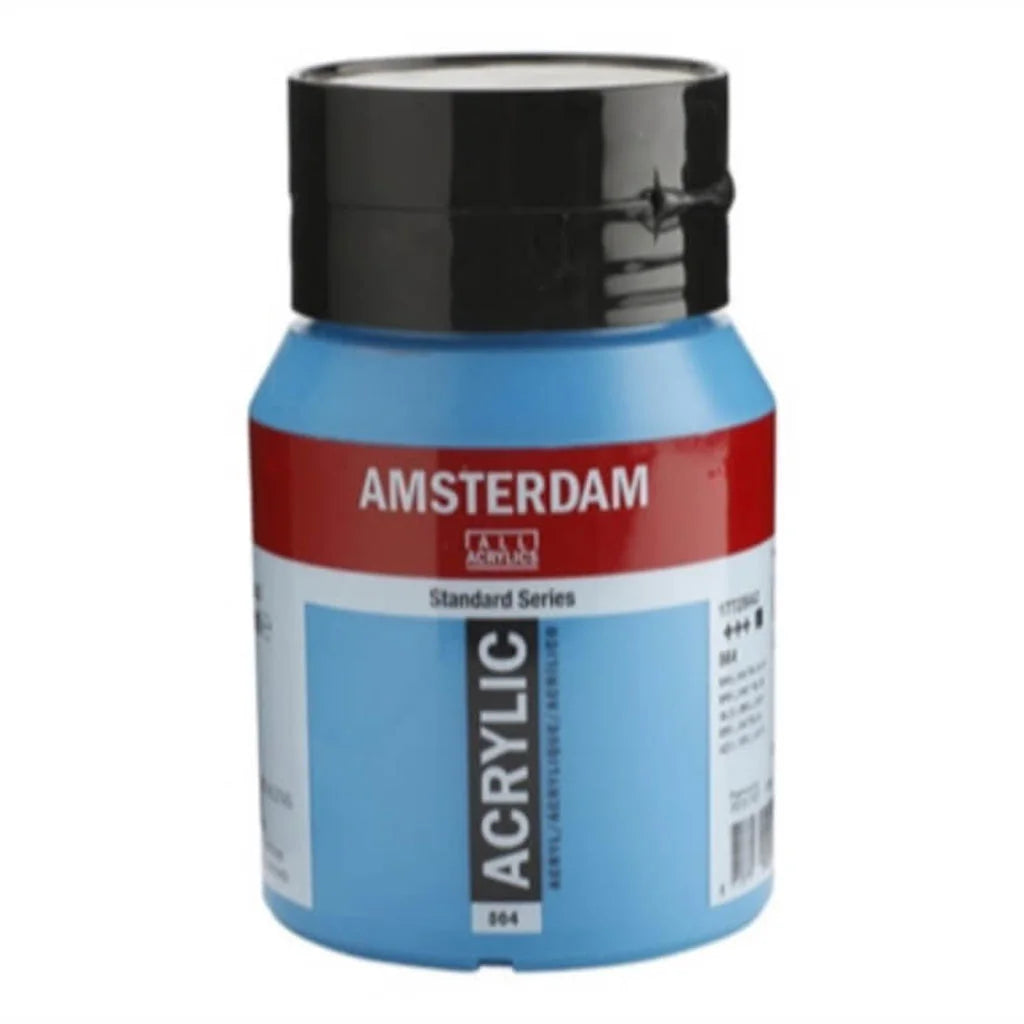 Amsterdam Standard Acrylic Paint Jar 500ml Brilliant Blue