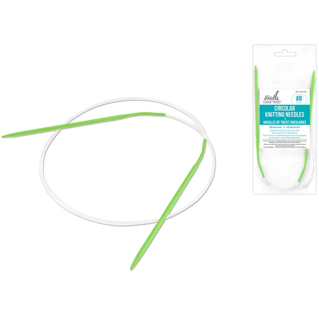 Needle Crafters #8 (5mm Circular Knitting Needles 31in