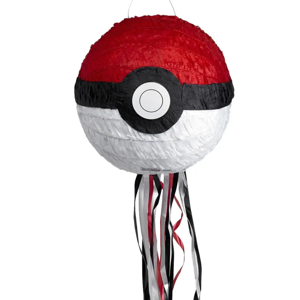Pinata Pokemon Pokeball Pull String Pinata