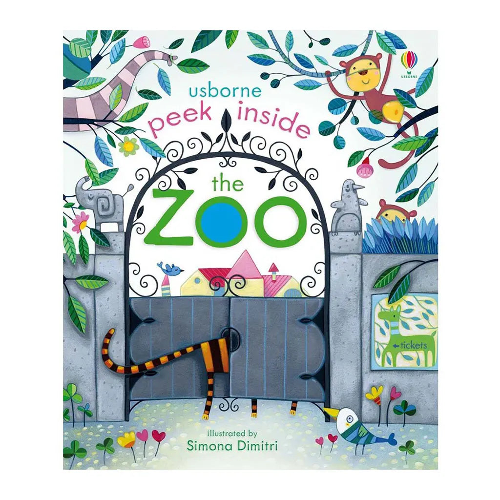 Usborne Peek Inside The Zoo