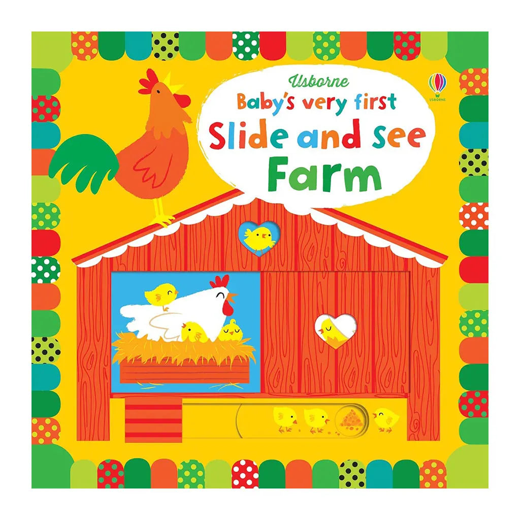 Usborne Baby's Very First Slide and See Farm