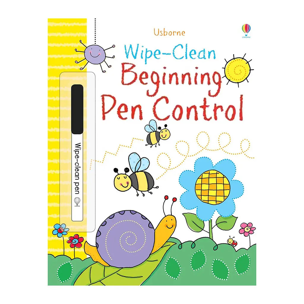 Usborne Wipe Clean Begin Pen Control