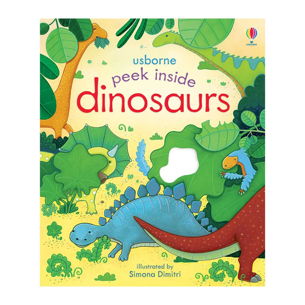 Usborne Peek Inside Dinosaurs