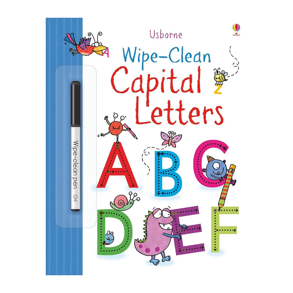 Usborne Wipe Clean Capital Letters