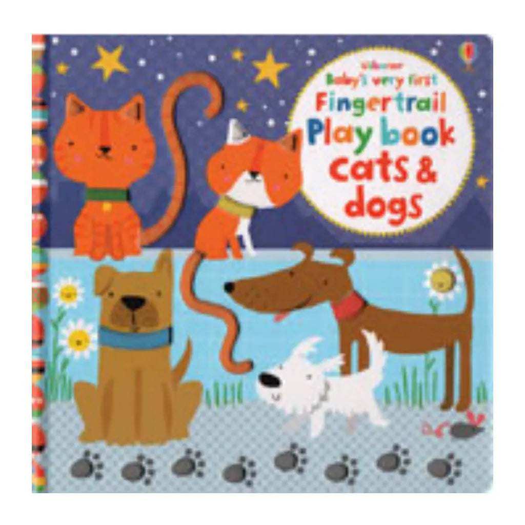 Baby's Very First Fingertrail Playbook Cats/Dogs