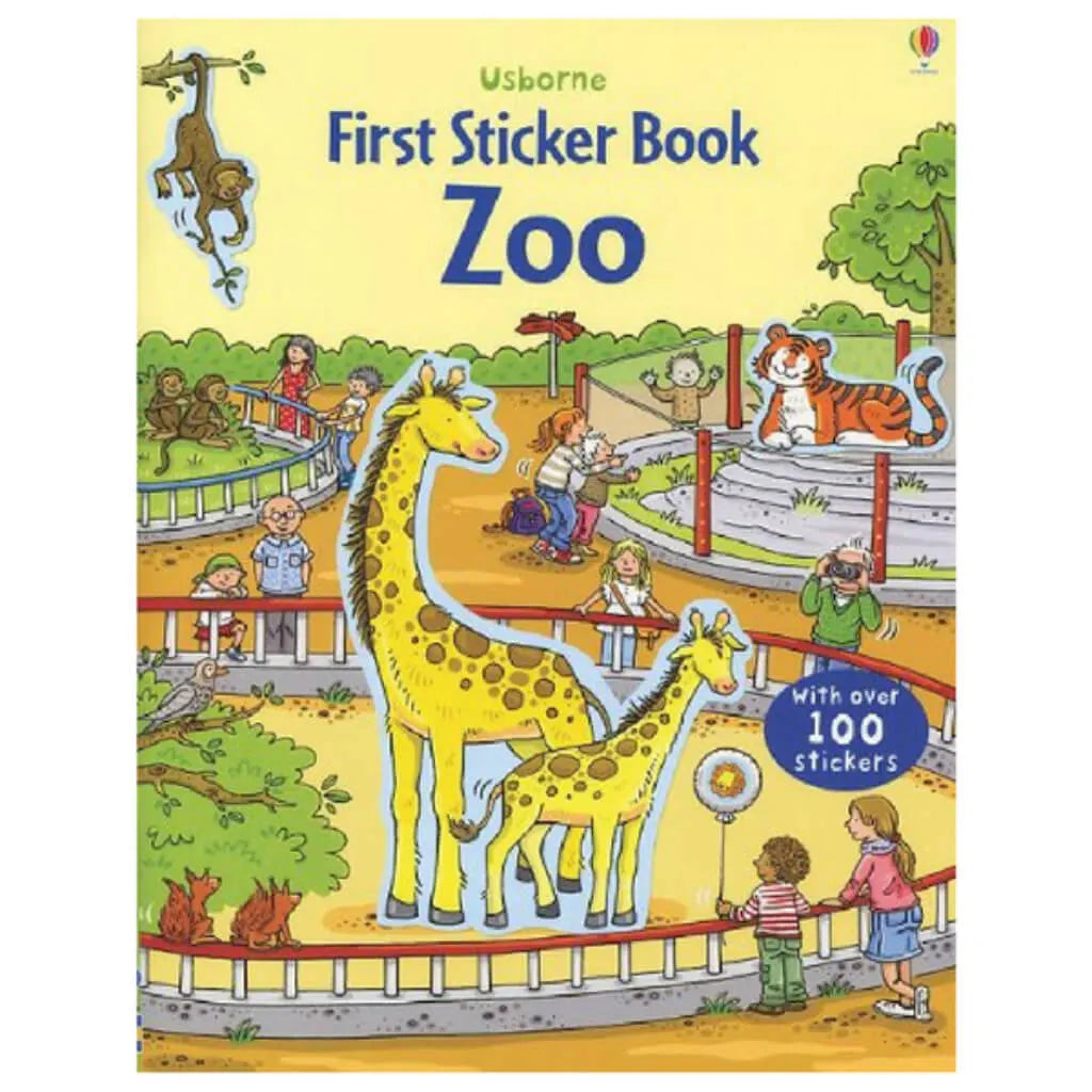 First Sticker Book Zoo