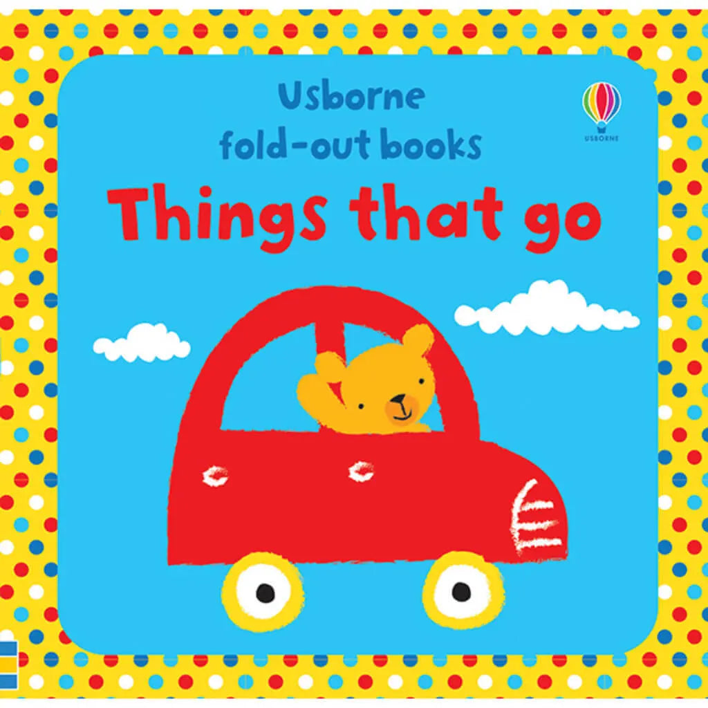 Fold Out Books Things That Go