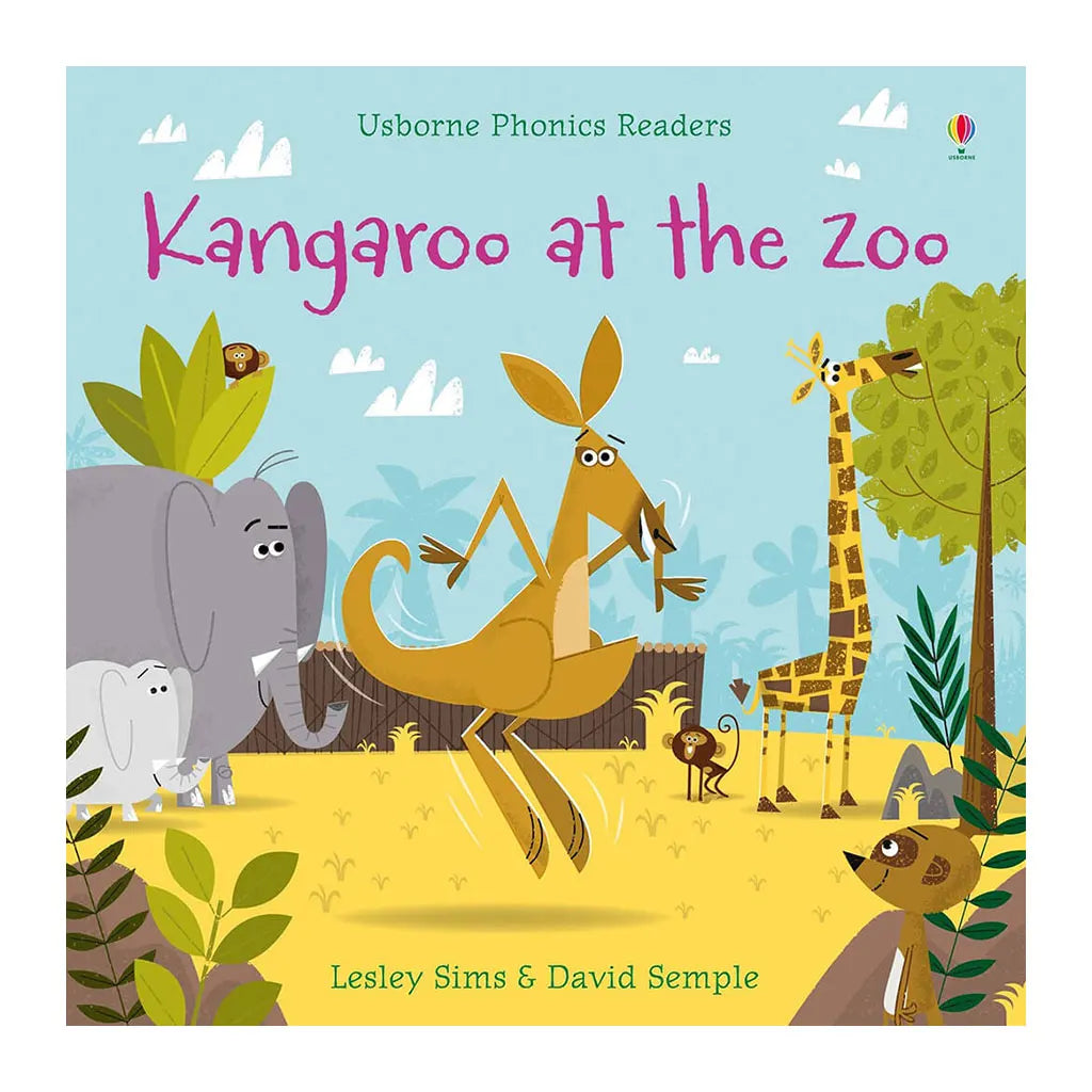 Usborne Kangaroo At The Zoo