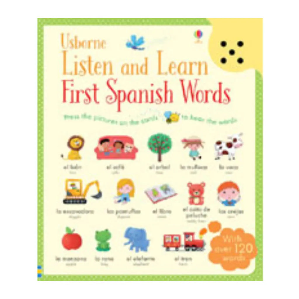 Book Listen &amp; Learn Spanish Words