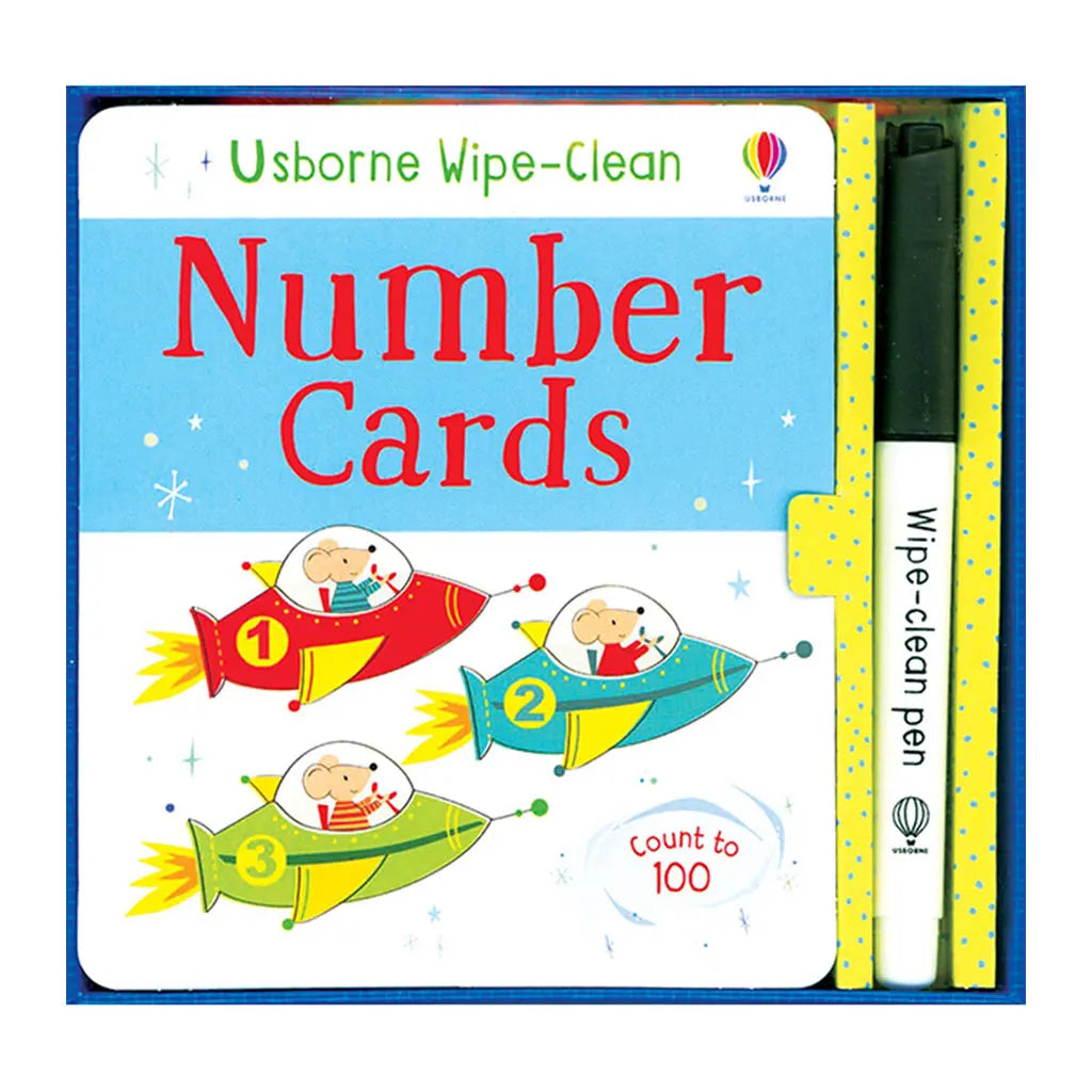 Usborne Wipe-Clean Number Cards